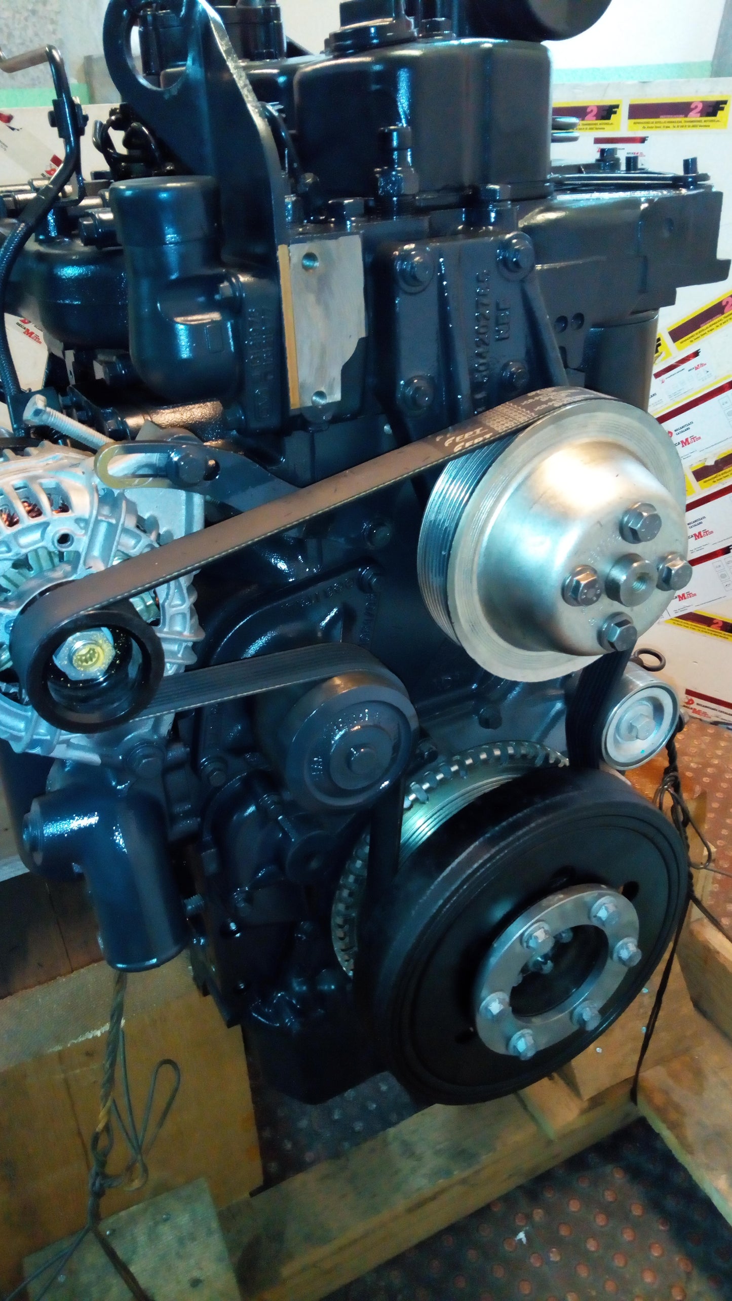 MOTOR FIAT NEW HOLLAND