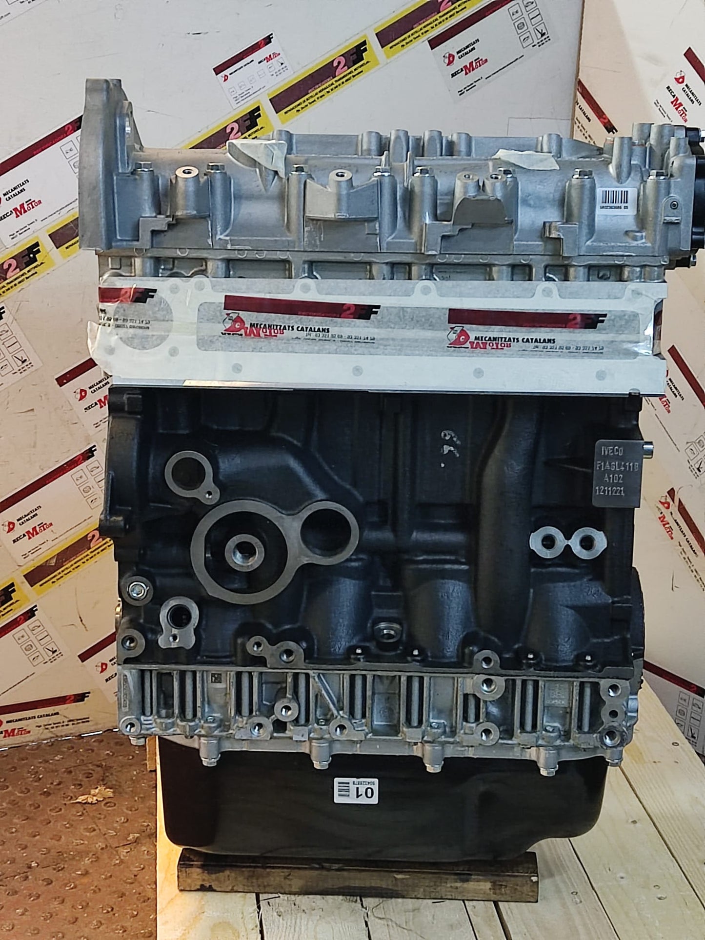 MOTOR NUEVO FIAT IVECO 2.3 JTD