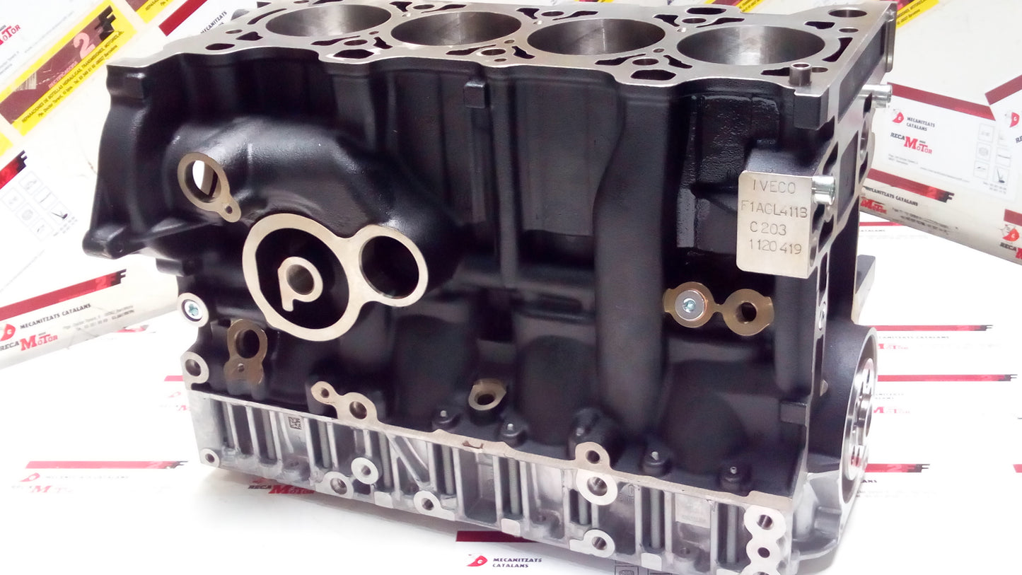 BLOQUE NUEVO ARMADO FIAT IVECO 2.3JTD F1AE