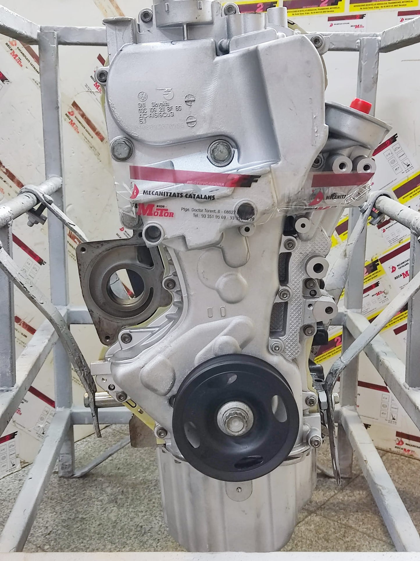 1.4 TFSI VAG . Motor reconstruido de intercambio para motores