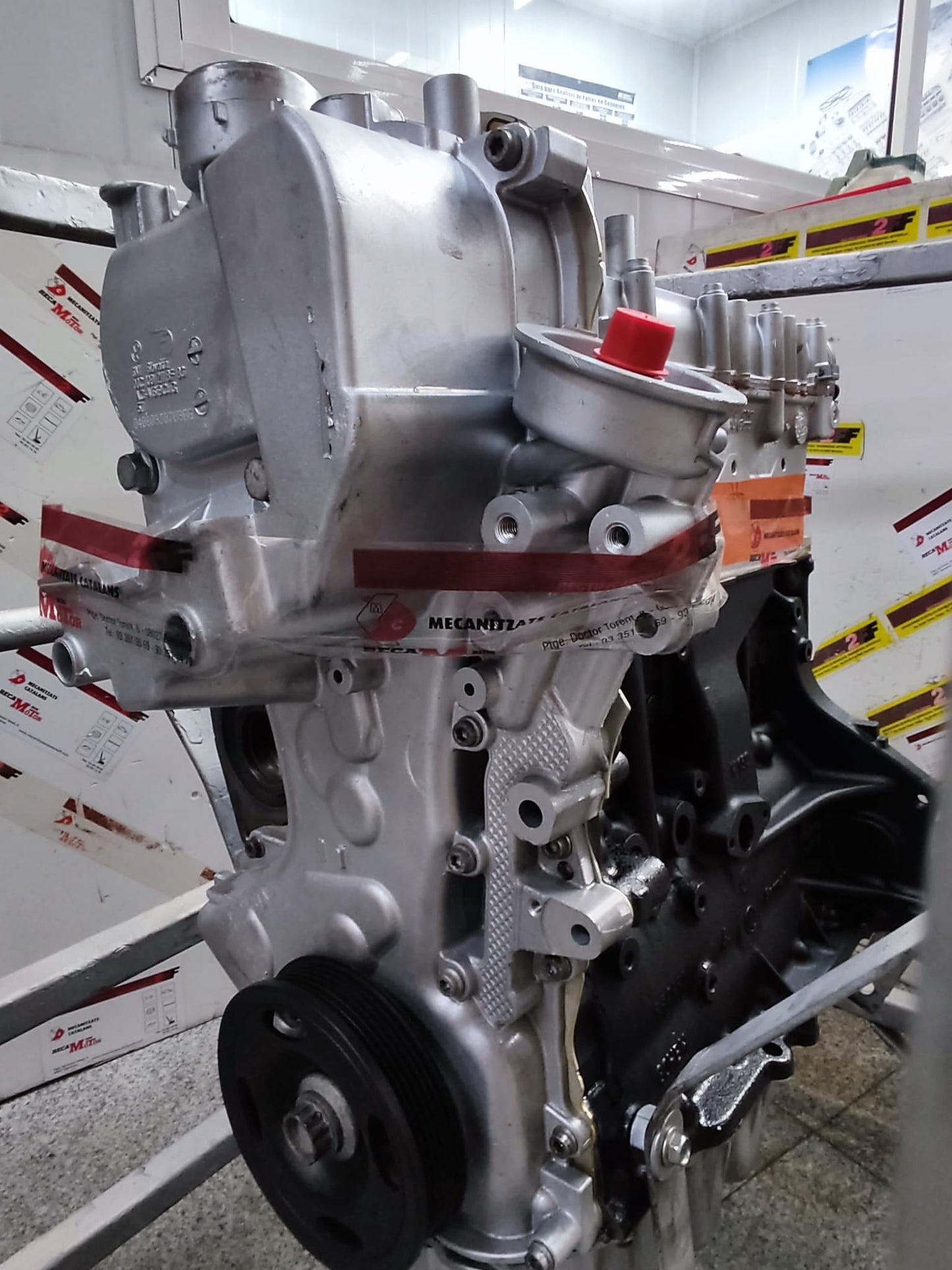 1.4 TFSI VAG . Motor reconstruido de intercambio para motores