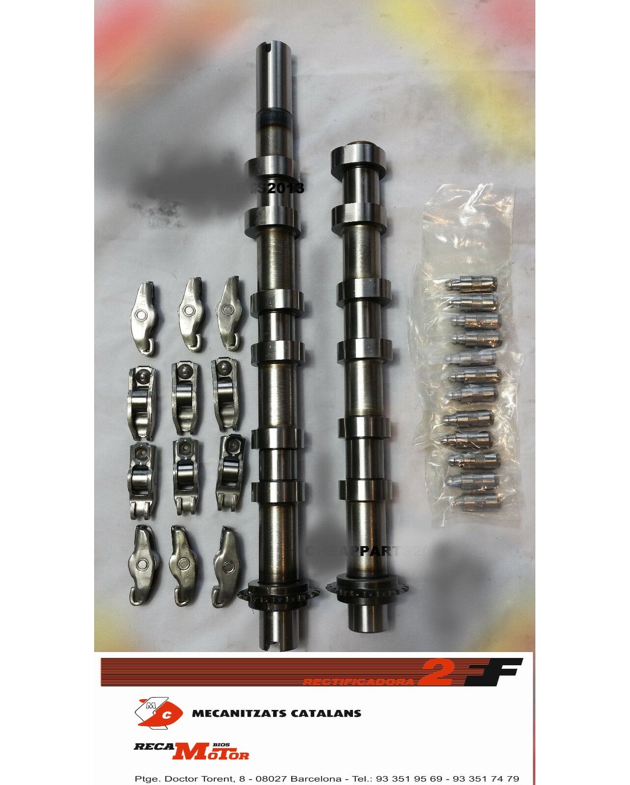 KIT ARBOL DE LEVAS MOTOR 276 V6 LAND ROVER JAGUAR