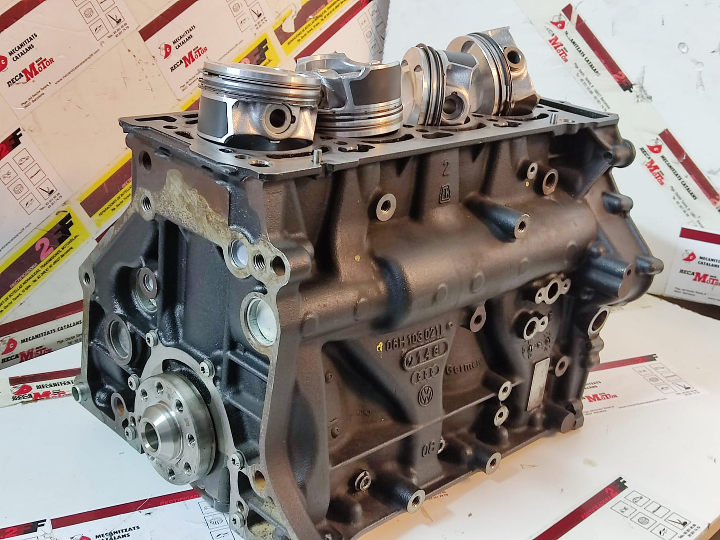 BLOQUE MOTOR AUDI SEAT VOLKSWAGEN SKODA 2.0 TFSI