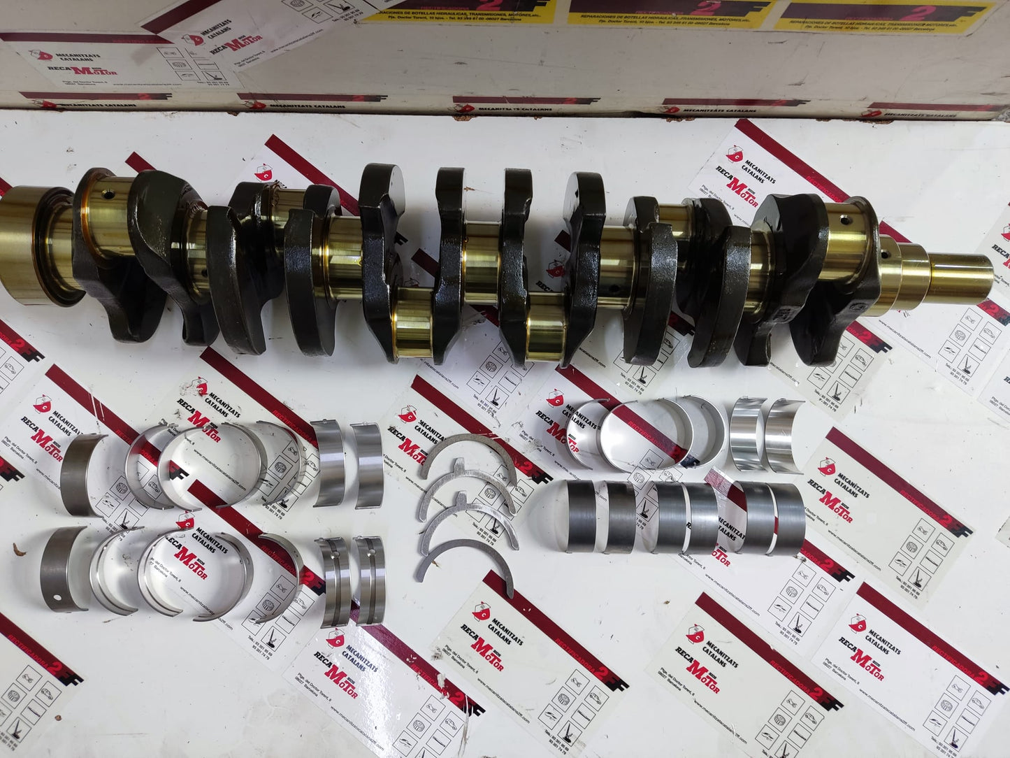 CIGUEÑAL TOYOTA 1HD 4.2cc 12V HDJ80