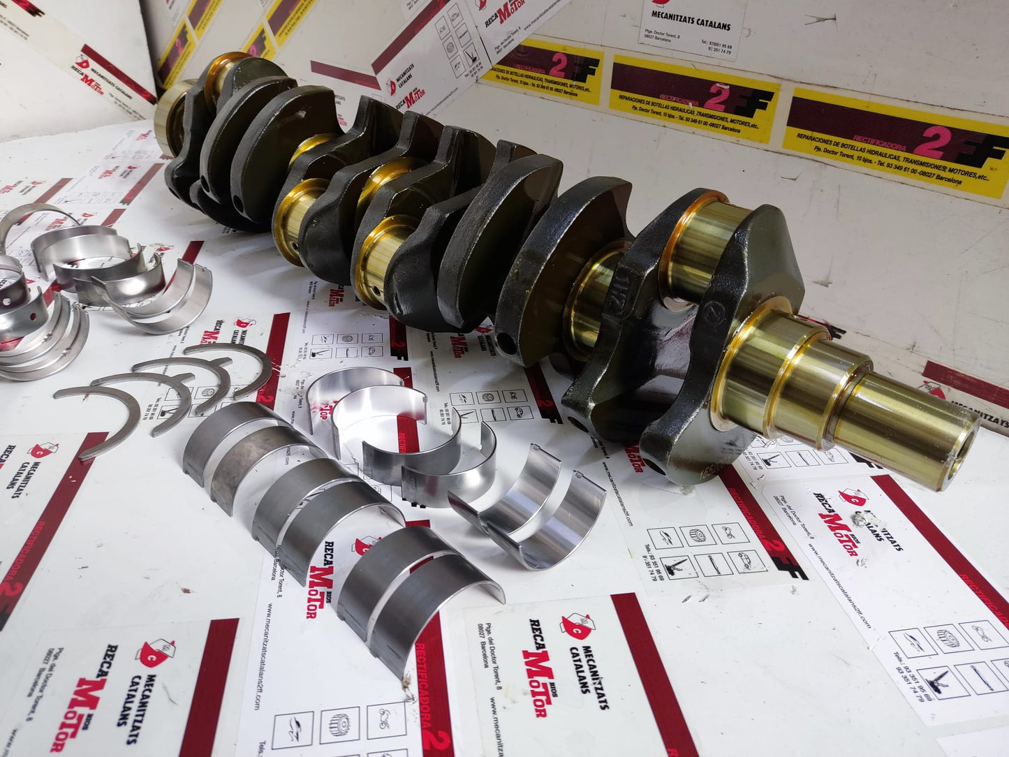 CIGUEÑAL TOYOTA 1HD 4.2cc 12V HDJ80