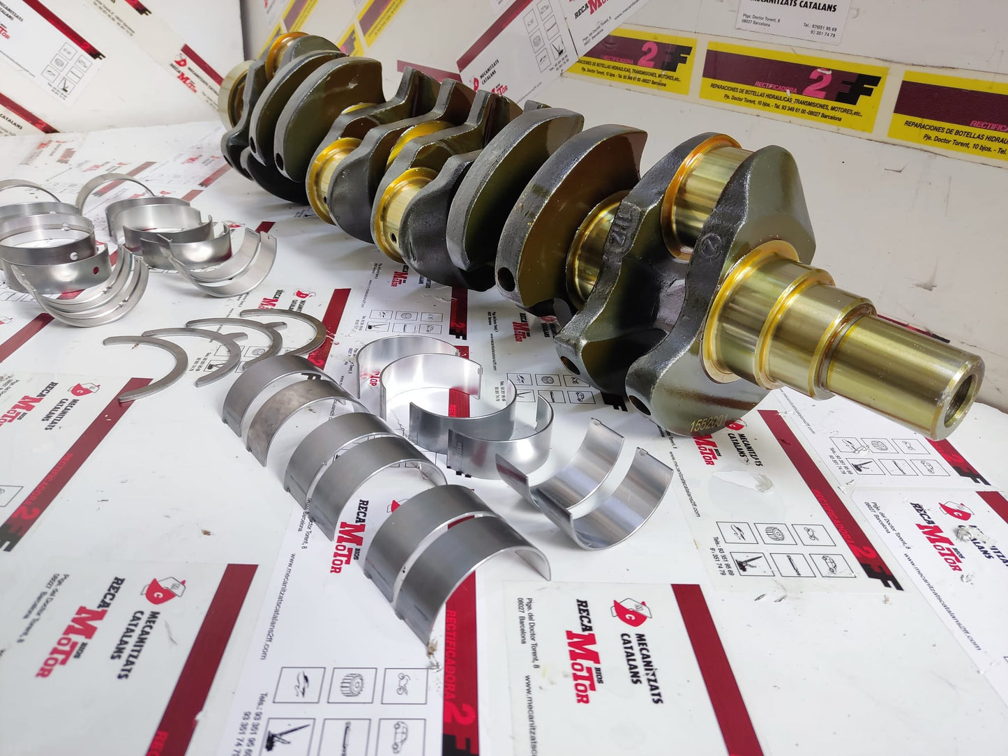 CIGUEÑAL TOYOTA 1HD 4.2cc 12V HDJ80