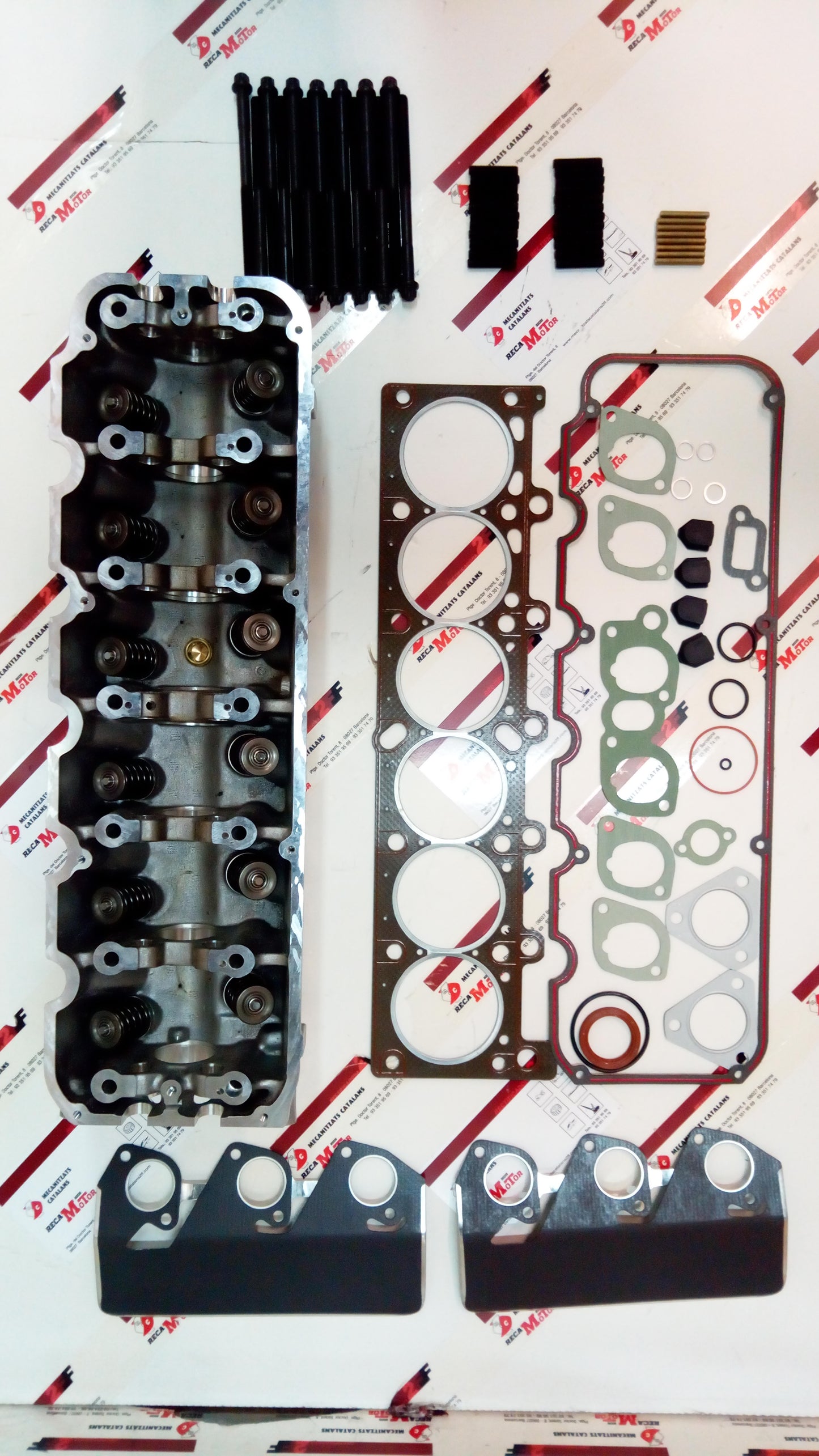 CULATA ARMADA BMW M20 ( 6 cilindros 12 válvulas )