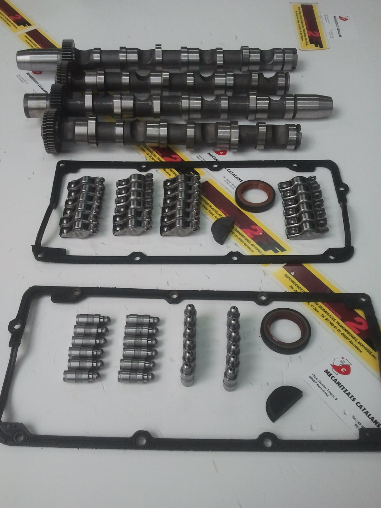 KIT AUDI SKODA VOLKSWAGEN 2.5 TDI ARBOLES HUECOS CORONAS RECTAS
