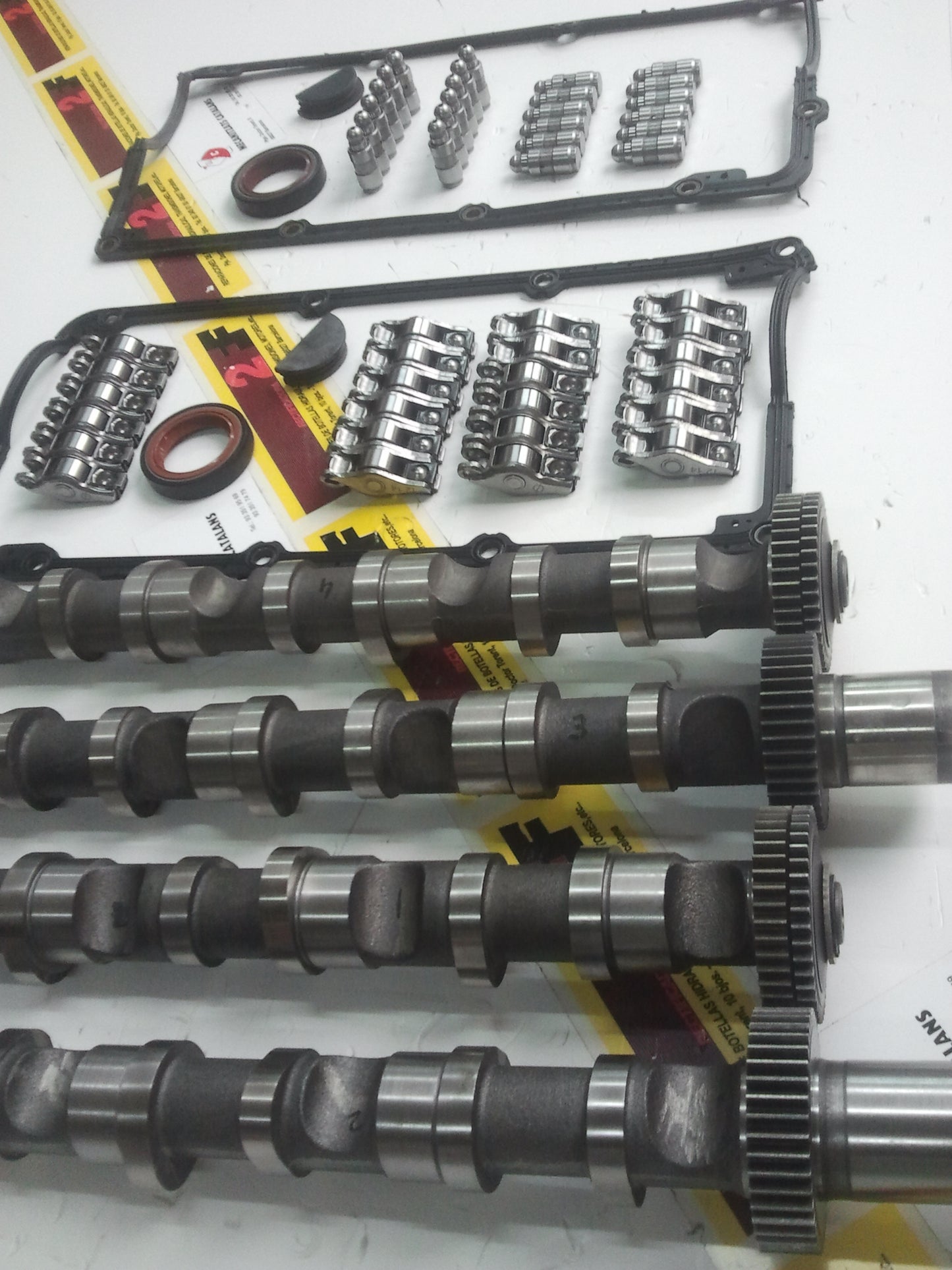 KIT AUDI SKODA VOLKSWAGEN 2.5 TDI ARBOLES HUECOS CORONAS RECTAS