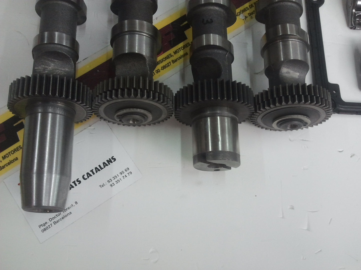 KIT AUDI SKODA VOLKSWAGEN 2.5 TDI ARBOLES HUECOS CORONAS RECTAS