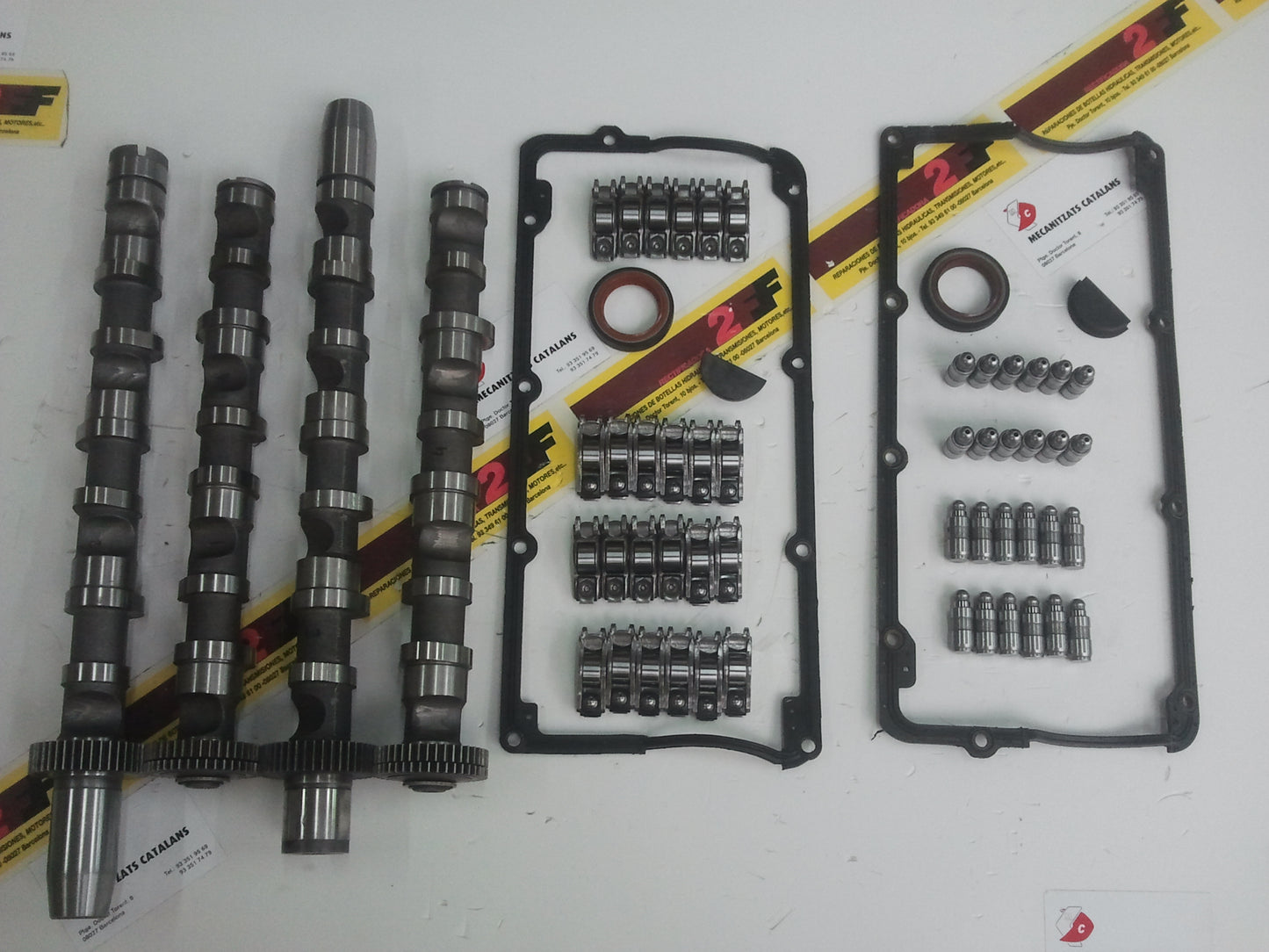KIT AUDI SKODA VOLKSWAGEN 2.5 TDI ARBOLES HUECOS CORONAS RECTAS