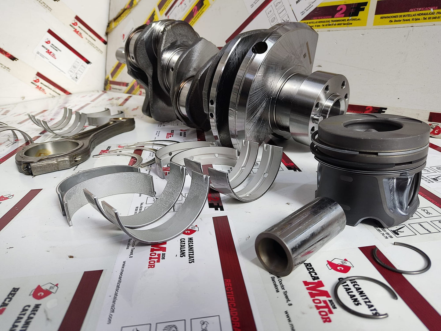 CIGUEÑAL MERCEDES OM642, 6 CILINDROS 3.0 cdi