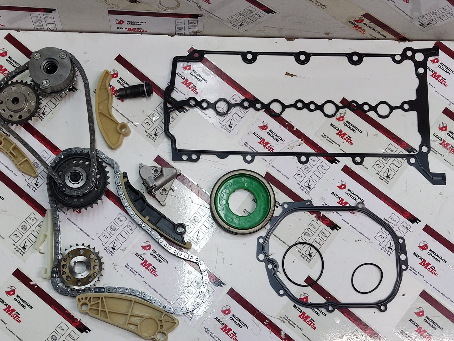 KIT DISTRIBUCION JAGUAR - LAND ROVER 2.0 "" completo "" polea arbol de levas