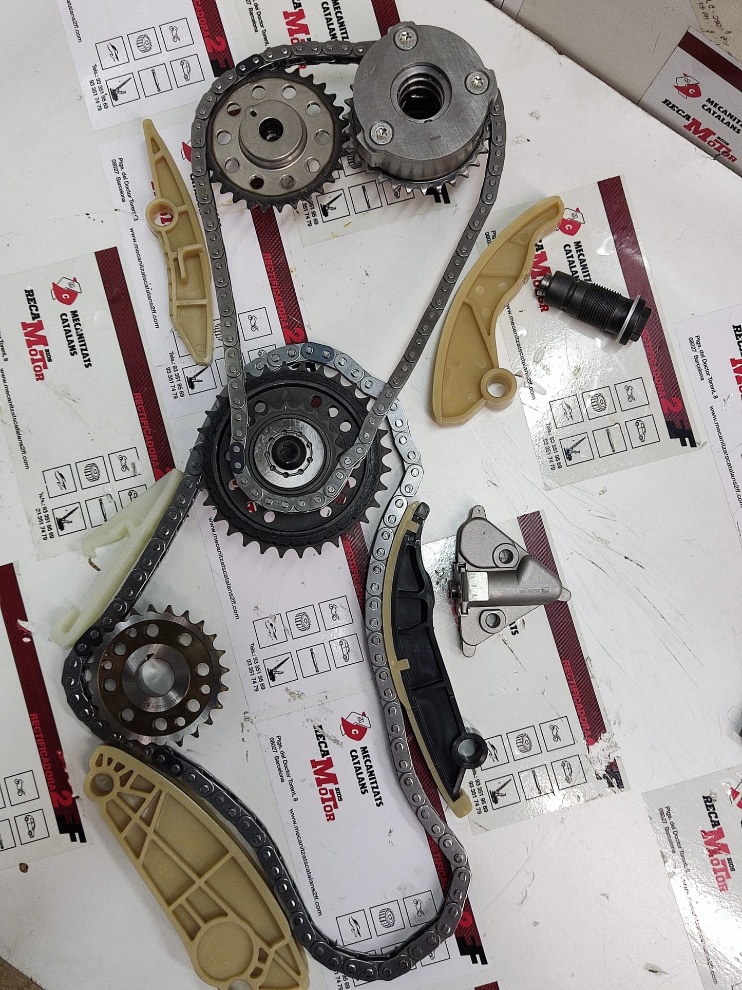 KIT DISTRIBUCION JAGUAR - LAND ROVER 2.0 "" completo "" polea arbol de levas