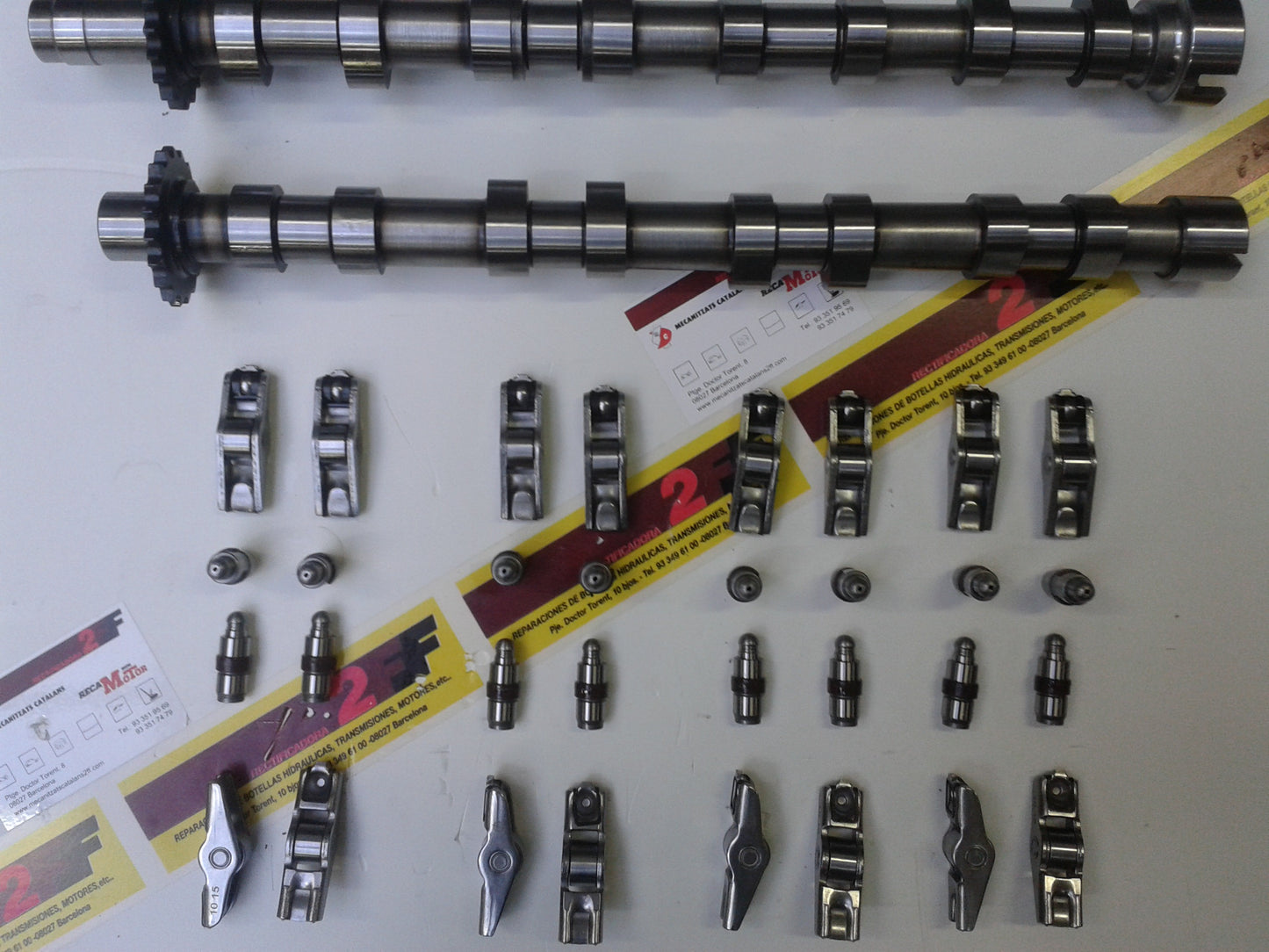 KIT ARBOL DE LEVAS PEUGEOT DW10 2.0 HDI 16V v45