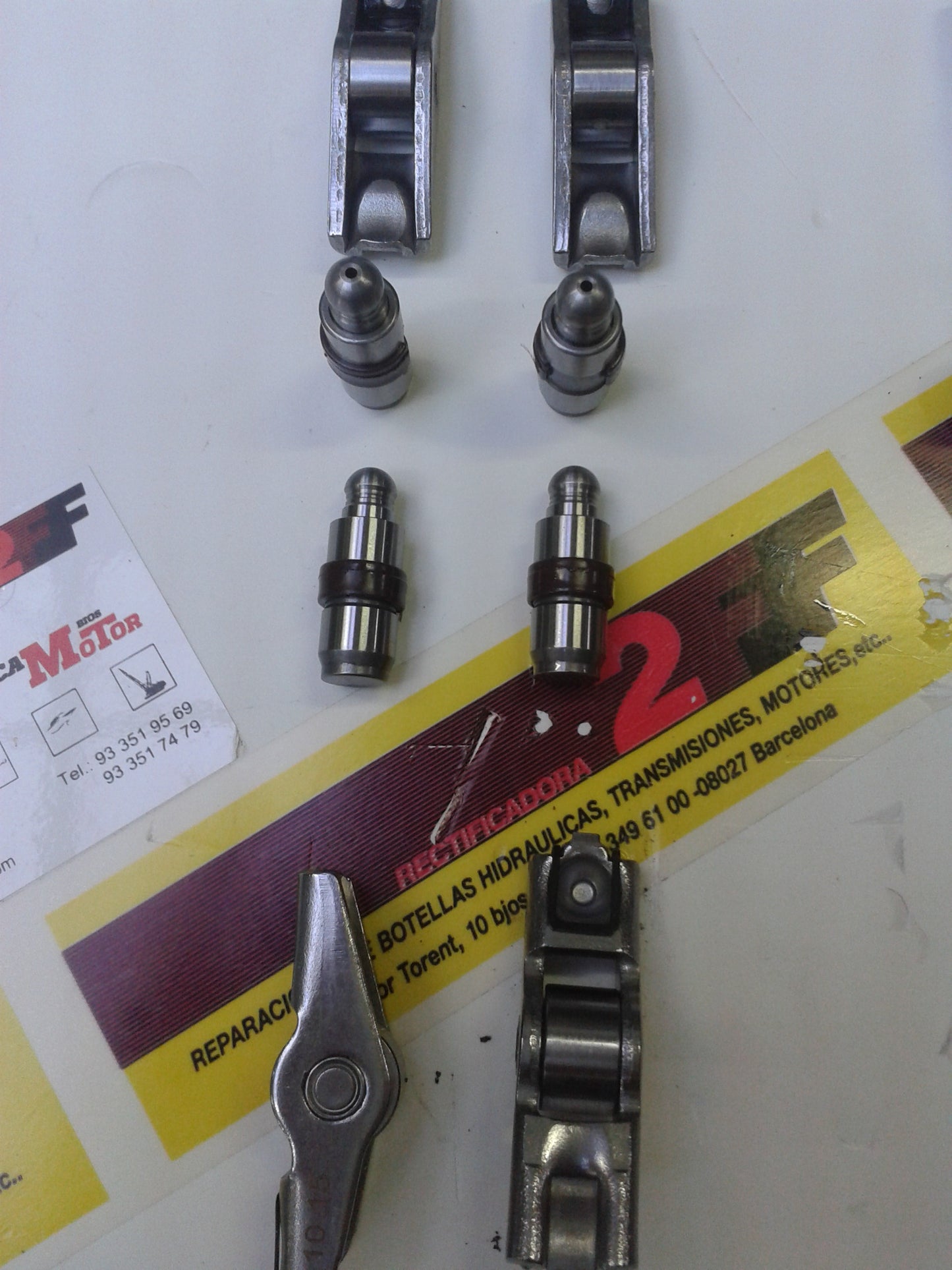 KIT ARBOL DE LEVAS CITROEN DW10 2.0 HDI 16V v40