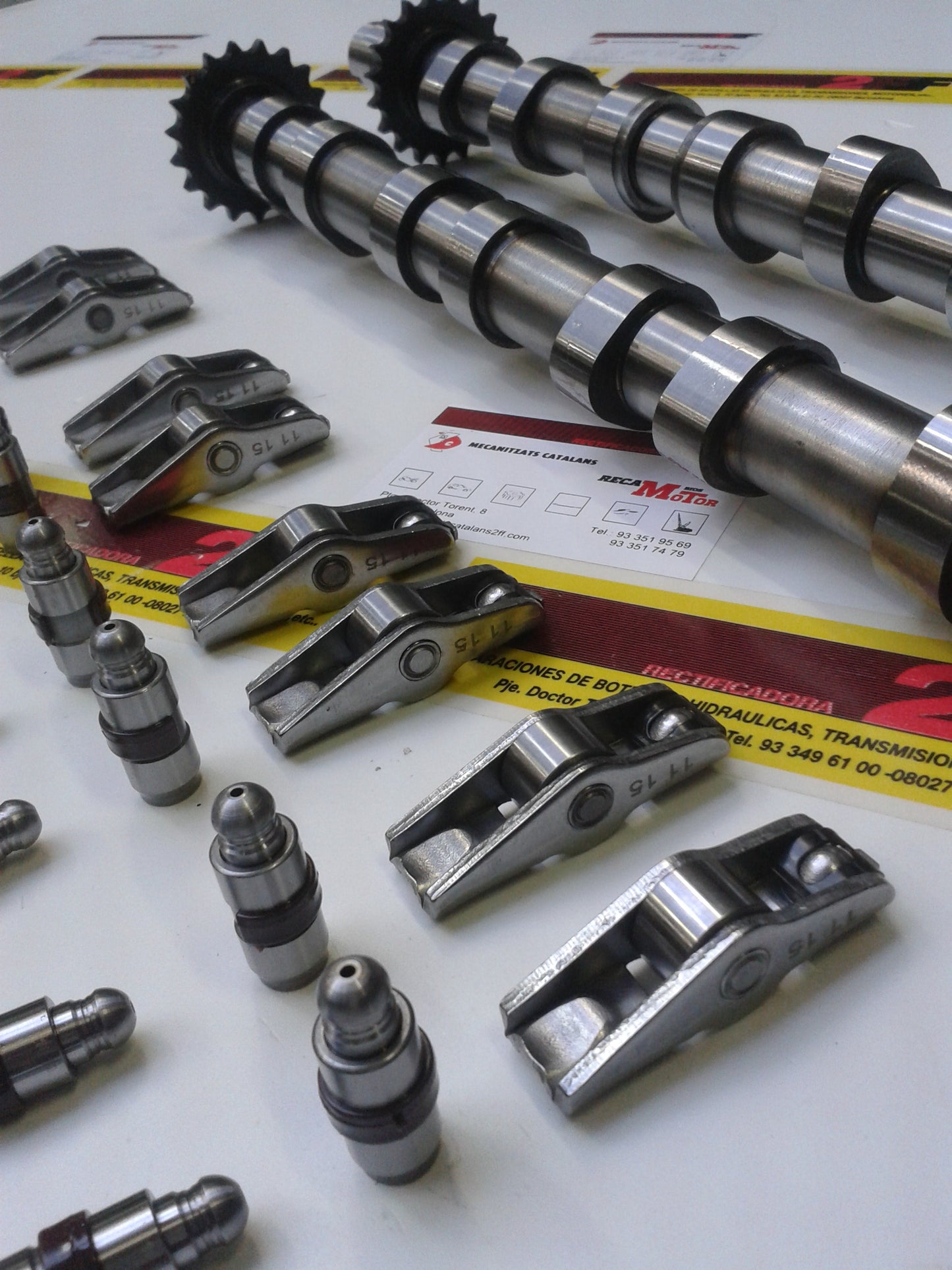 KIT ARBOL DE LEVAS CITROEN DW10 2.0 HDI 16V v40