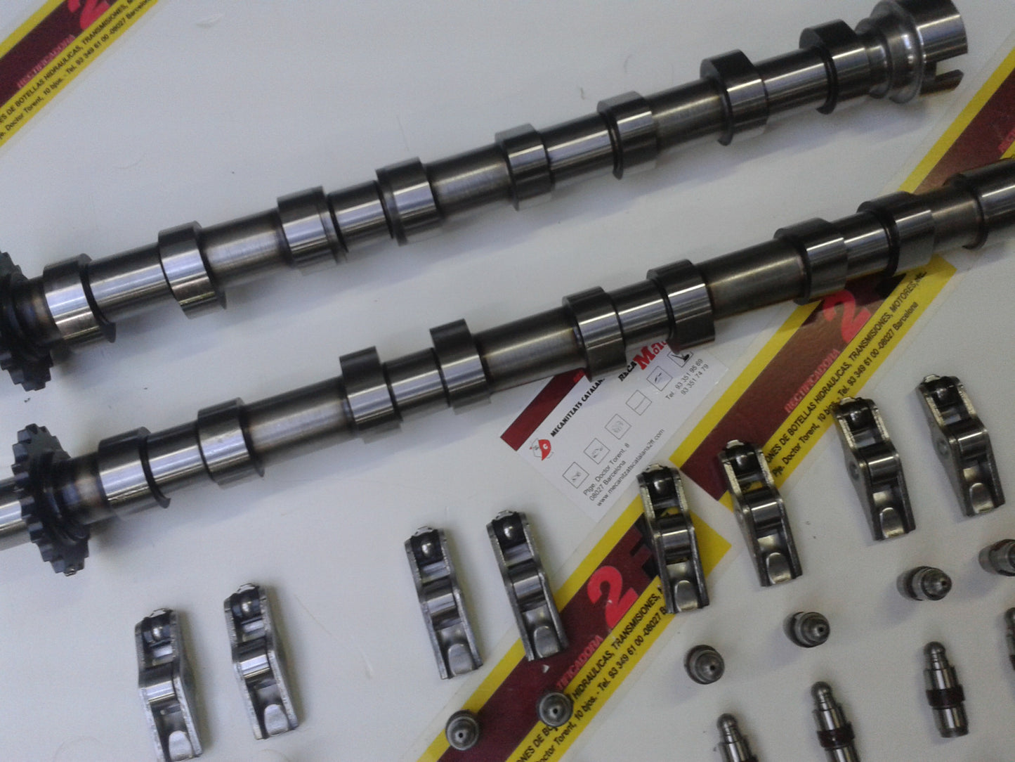 KIT ARBOL DE LEVAS CITROEN DW10 2.0 HDI 16V v40