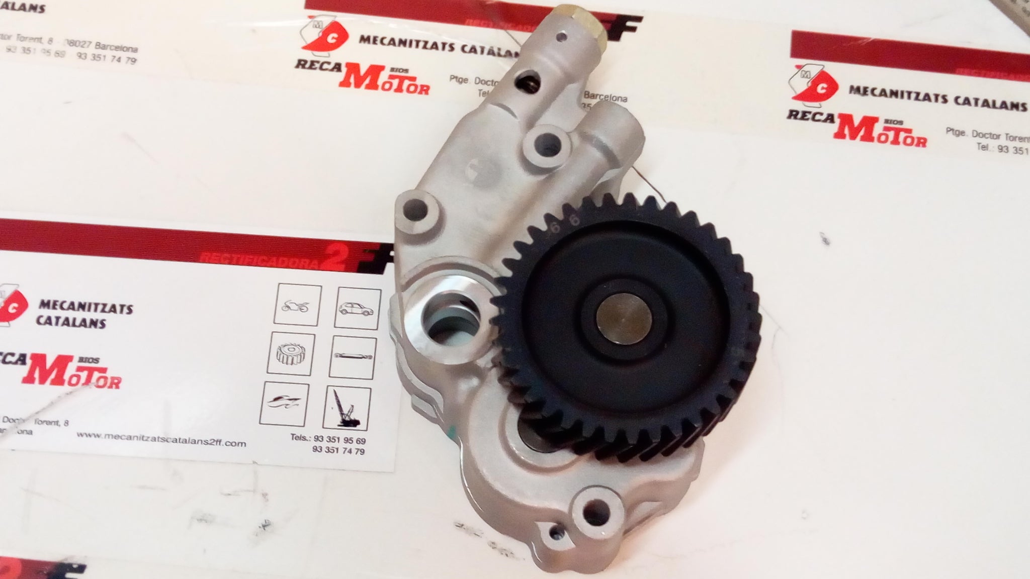 BOMBA ACEITE MITSUBISHI 4M40 2.8TD – RECAmbiosMOTOR.mc